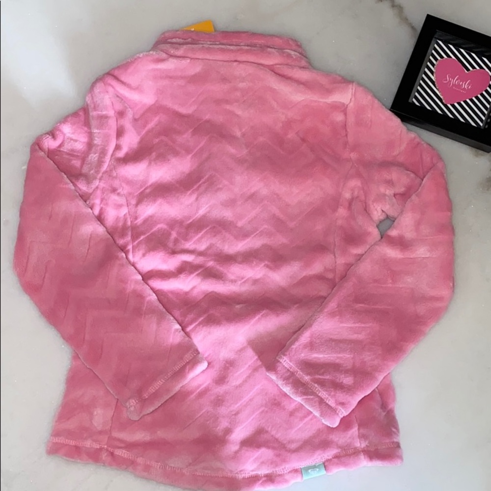 🔥Roxy Igloo Zip-Up Mock Neck Cosy Fleece NWT - Picture 6 of 9